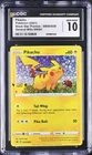 Pokemon 2021 Pikachu SWSH039 25th Anniversary General Mills Promo CGC 10