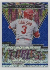 2021 Panini Prizm Fearless Blue Mojo Prizm 163/199 Dylan Carlson #FR-3 0u1n