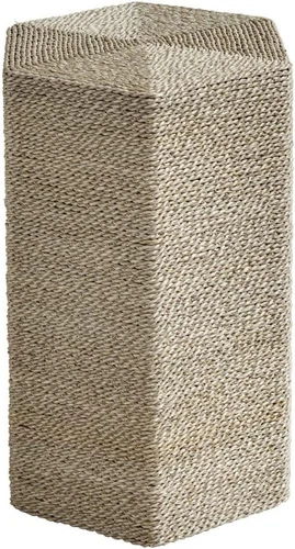 Natural Seagrass Braid Accent Table - Stylish Coastal Decor Piece - Picture 3 of 4