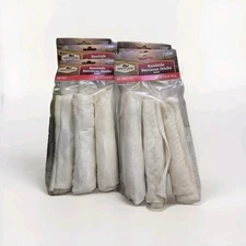 Dog Treat Large Rawhide Retriever Stick Natural Beef Heartland Farms - Total 18