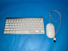 Apple Wireless Keyboard A1314 Wired Mouse A1152 USB Bundle Tested