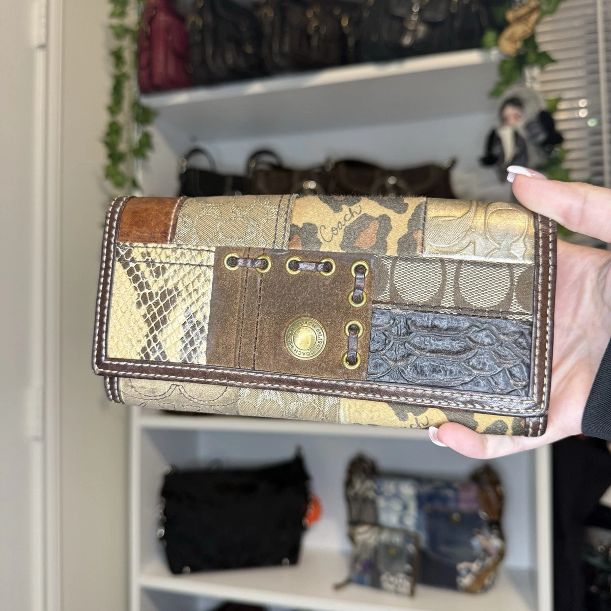 Las mejores ofertas en Cartera Coach Patchwork en carteras de