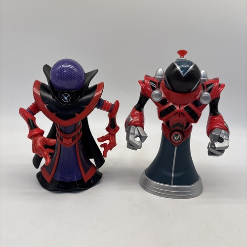 Fisher Price Planet Heroes Dark Hole Two (2) Figure Lot! No Lights! 