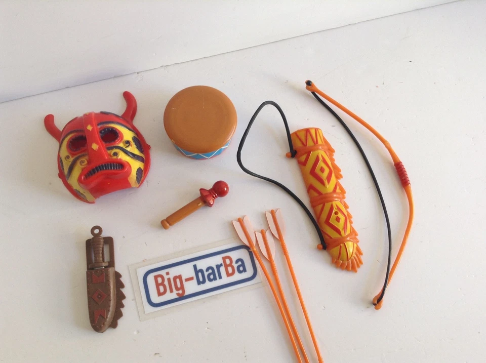 🔥LOT ACTION TEAM 🏆 GEYPER MAN ACTION MAN INDIANER 🔥OCCASIONE💰 NO BIG JIM - Immagine 3 di 4