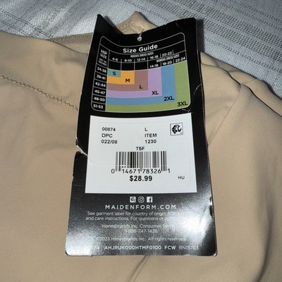 ❤️Maidenform Open Bust Body Shaper Firm Control Shapewear