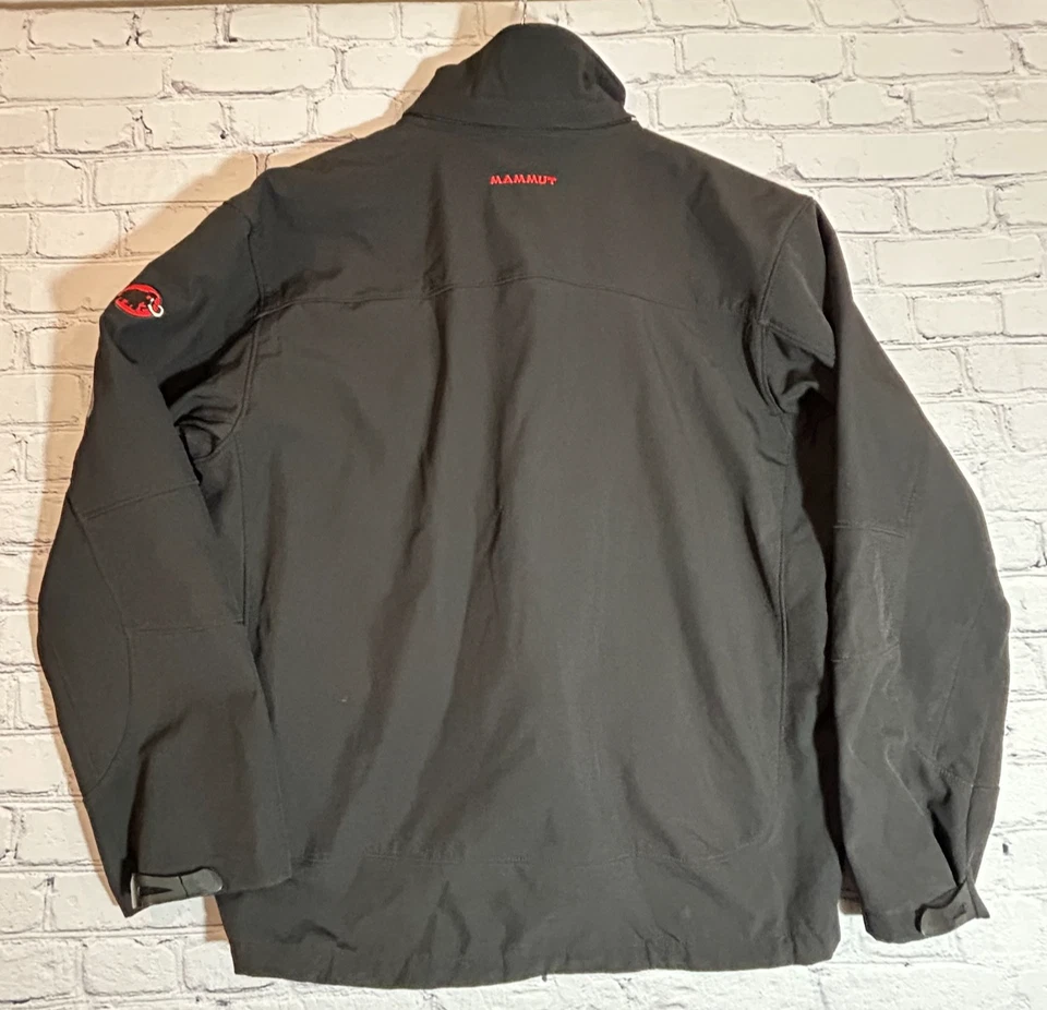 Mammut Windstopper Soft Shell Jacket Full Zip Black Men’s Size Medium 2XL - Image 2 of 4