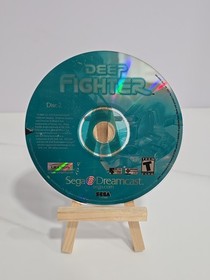 Deep Fighter (Sega Dreamcast, 2000) CIB Complete w/ Manual & Reg Card VGC RARE