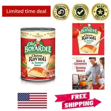 Savory 15 oz Cheese Ravioli in Tomato Sauce - 12 Packs for Busy Nights