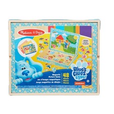Melissa  Doug Blue's Clues You Wooden Magnetic Picture Game 48 Pieces 3 Yrs