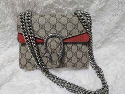 Gucci Dionysus Bag GG Coated Canvas Small