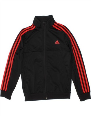 Adidas Jungen Aeroready Trainingsanzug Oberteil Jacke 9-10 Jahre schwarz Polyester AI03