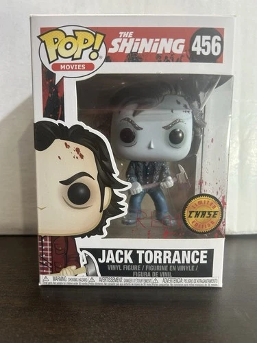 Jack Torrance Chase - The Shining - Movies Vaulted Funko Pop 456 With Protector