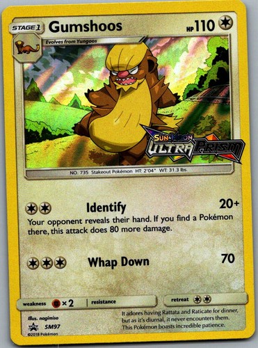 SM Promos #SM97 Gumshoos (Stamped)