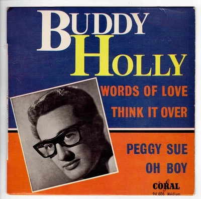 Buddy HOLLY Peggy Sue "7' EP 45 tours - Photo 1/4