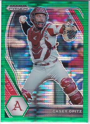 Casey Opitz - Green Pulsar - 2021 Panini Prizm Draft Picks | eBay