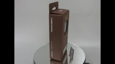Audio Technica ATH-EW9 Ear Fit Clip-On Headphones Wooden Wood From