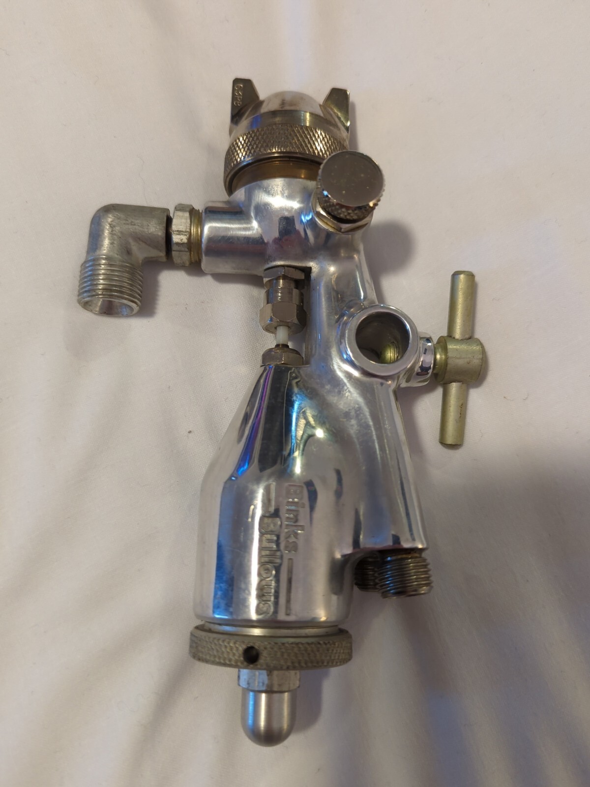 Binks Bullows L540 Vintage Spray Gun Boxed With Tools eBay