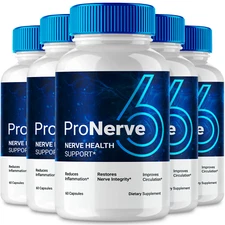 ProNerve 6 for Neuropathy - Pro Nerve 6 Official Formula (5 Pack)