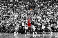 Michael Jordan Free Throw Basketball Sport Photo Poster Print 36x54 Michael Jordan Free Throw Basketball Sport Photo Poster Print 36x54
