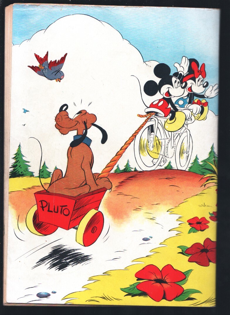 Mickey Mouse-Four Color Comics-#27-1943-Dell-Seven Colored Terror