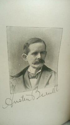 SIGNED From Wall Street to Newgate via the Primrose Way Austin Bidwell 1895 HC