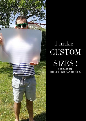 5x7" Ground Glass | Focusing Screen (12,7x17,8cm) HANDMADE (or custom sizes) - Picture 10 of 14