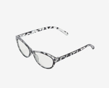 NINE WEST Digital Blue Light Readers Reading Glasses Quinn 0.00 Tortoise Grey