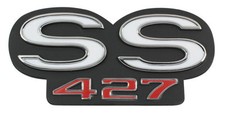 1969 Camaro Rs Rear Panel Emblem Ss 427