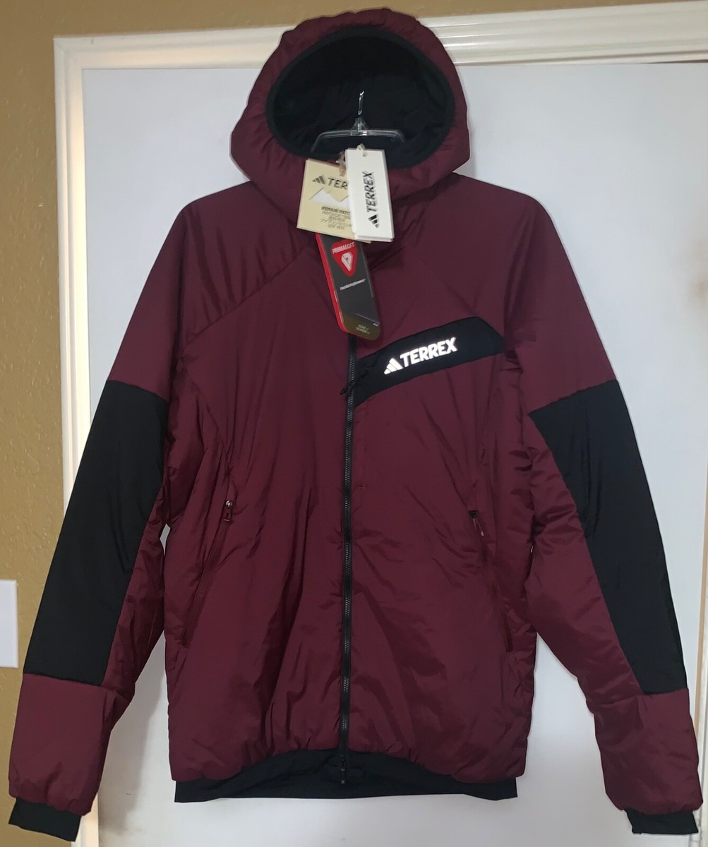 adidas Men's Terrex Techrock Stretch Primaloft Hooded Jacket