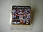San Francisco SF Giants Angel Pagan #16 Pin 2014 SF Chronicle