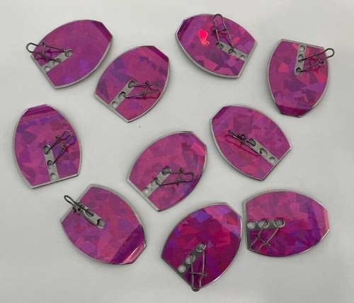 10 Fishing Lure Swim Jig Blades w\Waterproof Decals. Split Rings Included! - Picture 41 of 89