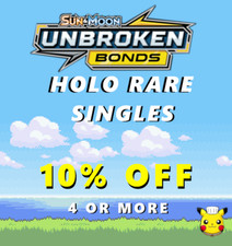Pokemon | Sun & Moon | Unbroken Bonds | Holo Rare Single Cards