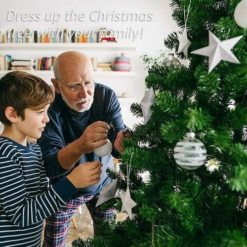 Weihnachtsbaum grün 4 Fuß 5 Fuß 6 Fuß 7 Fuß 8 Fuß 10 Fuß Deluxe große neue realistische Bäume - Bild 20 von 38