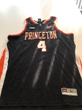 Game Worn Used Princeton Tigers Nike Basketball Jersey Large #4