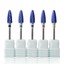 Nail-Art-Drill-Bit-Steel-Carbide-Burr-Blue-Electric-Tool-Manicure-Accessories miniatuur 1