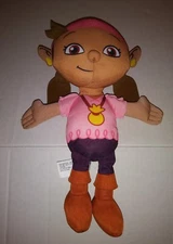 Disney Talking Izzy Doll Jake and Neverland Pirates Mattel 11" Plush 