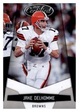 2010 Certified Jake Delhomme NFL Base Card PWE Set Break Browns #34
