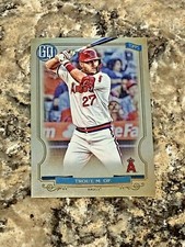 2020 Topps Gypsy Queen Chrome Box Topper Mike Trout #300 Los Angeles Angels Card