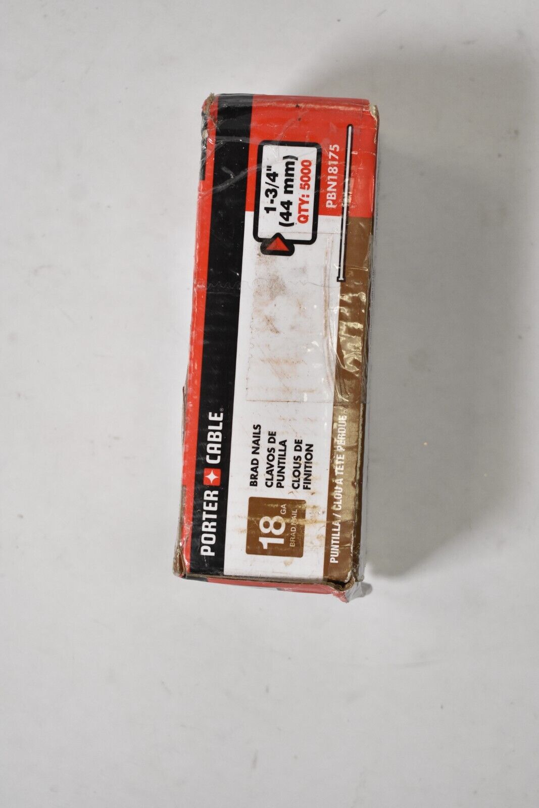 Porter Cable Collated Brad Nails 5000 Count Pack 1-3/4#034; x 18 Gauge  PBN18175 eBay