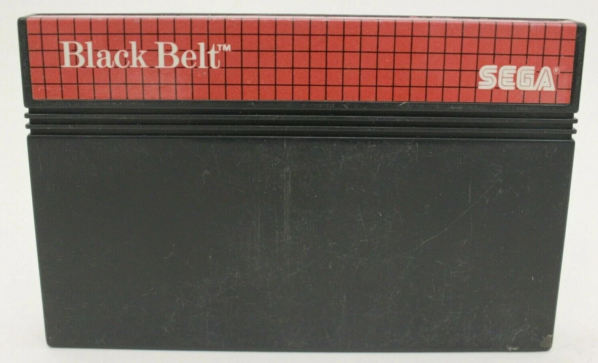 BLACK BELT SEGA Master System | Manual Only | No Game | Free AU Postage