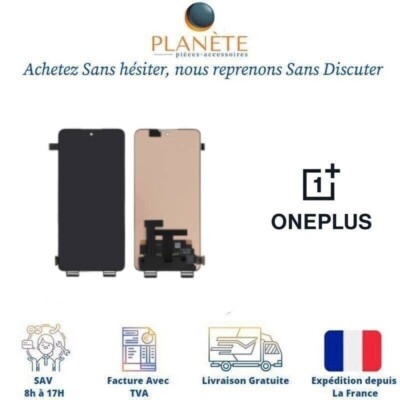 Original Ecran LCD Complet Noir Sans Châssis Pour OnePlus