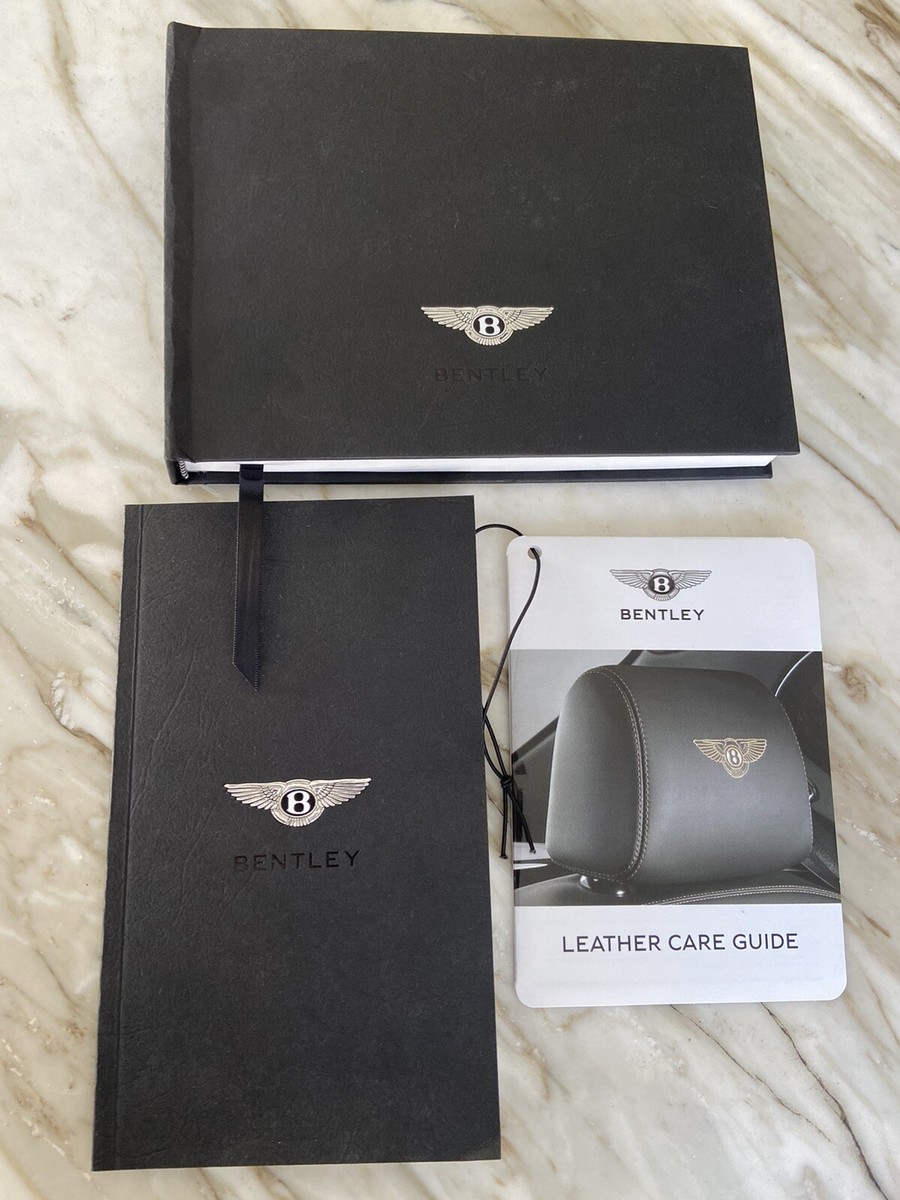 ベントレー Bentley Owner's Handbook ベントレーオーナーズ