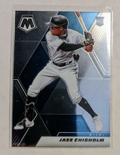 2021 Panini Mosaic Jazz Chisholm Base Rookie RC #243 Miami Marlins