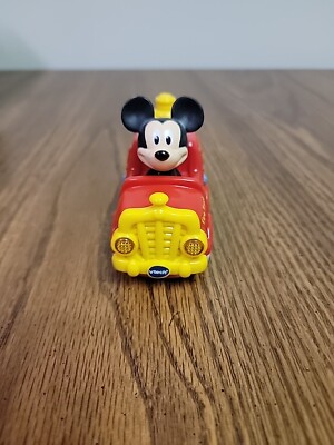 Vtech Go Go Smart Wheels Disney Mickey Mouse Fire Truck Interactive Toy TESTED