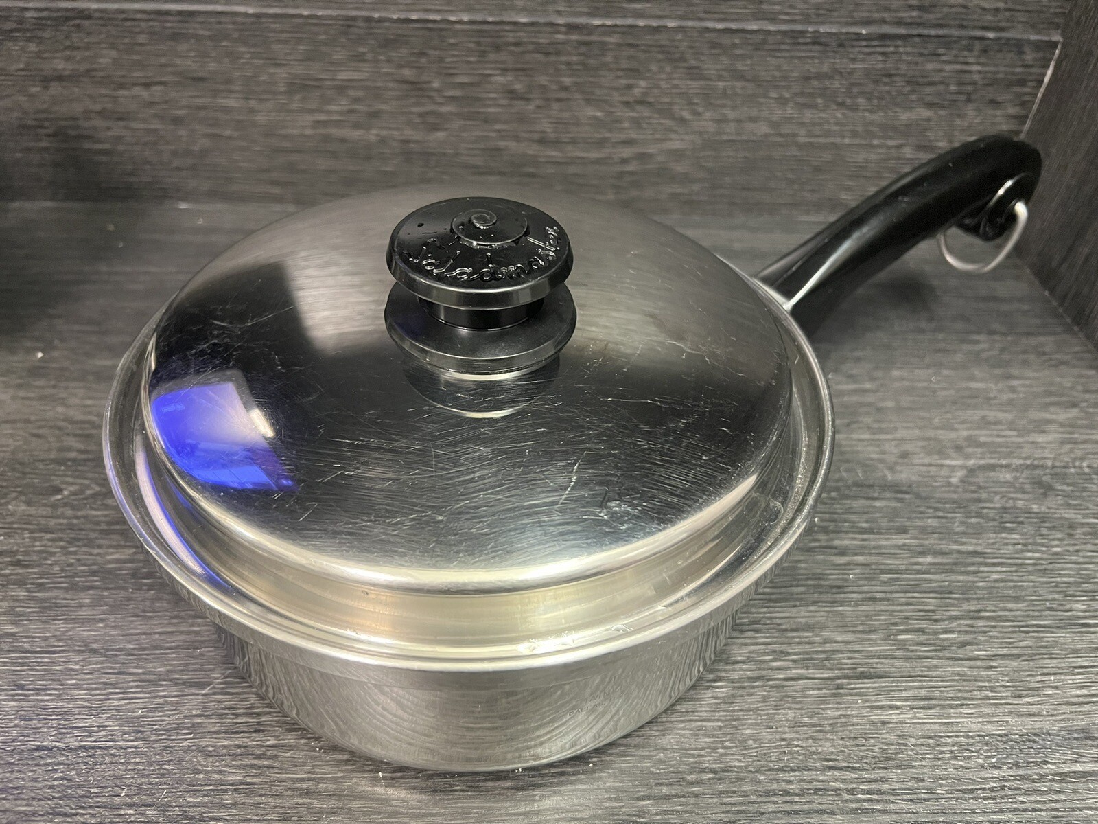 Saladmaster Stainless T304S 2Qt 8" Sauce Pan w/ Vapo Lid MADE IN USA eBay