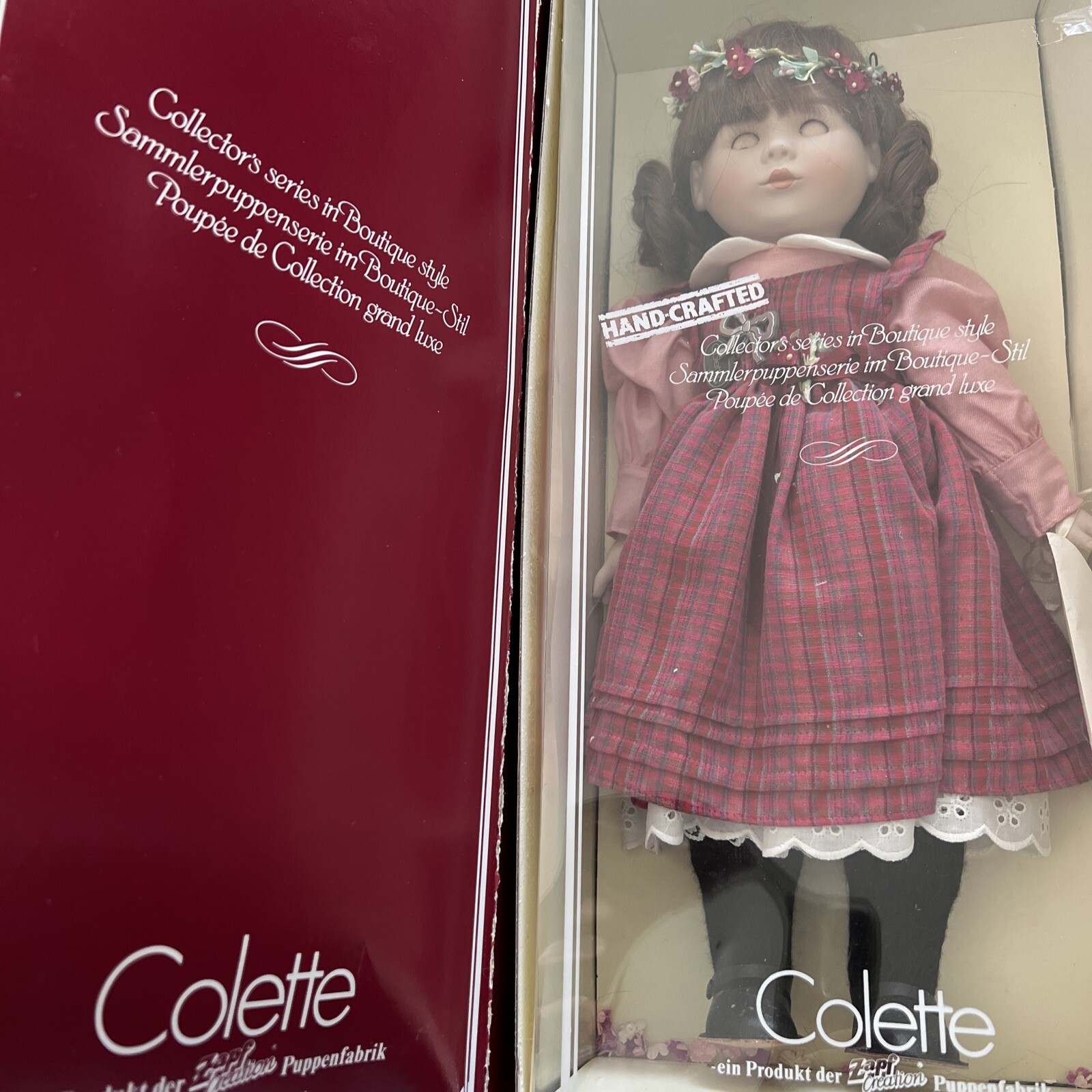 西ドイツ製 Zapf creation ザップ社 Colette 人形 ドール アンティーク