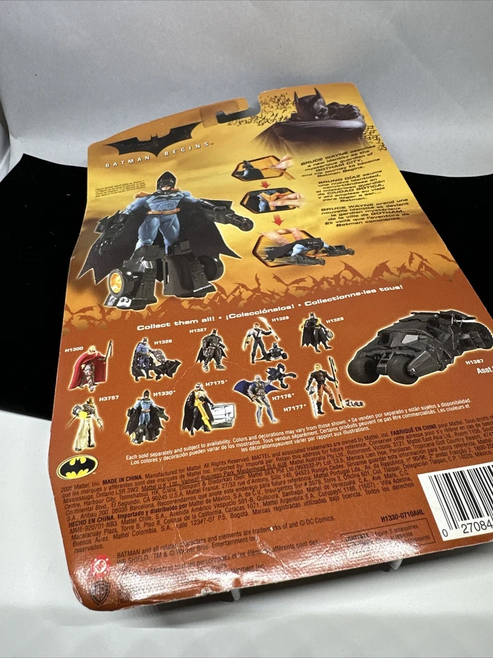 Figura Batman Begins Speed Sled Super Trineo 2005 - Nueva en caja Foto 4 de 4