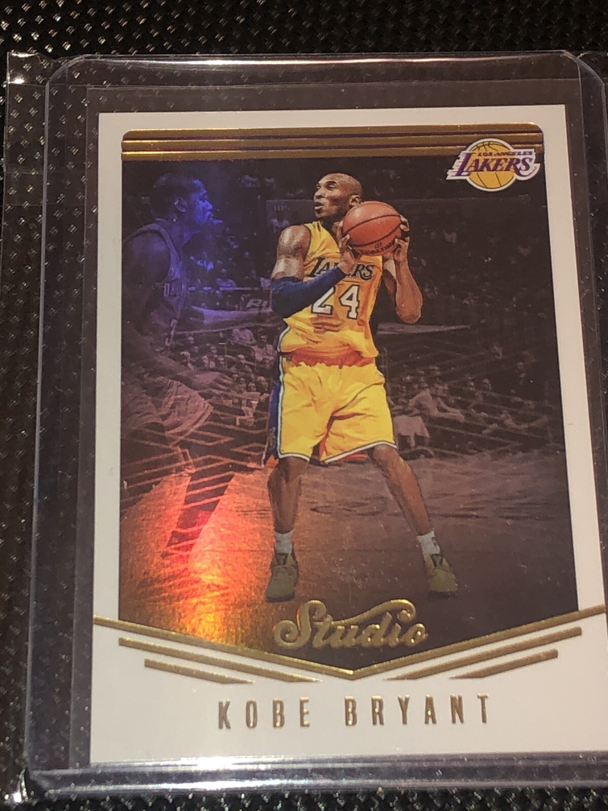 KEVIN DURANT vs KOBE BRYANT 2016-17 PANINI STUDIO  #75  LAKERS! #HOF🔥💰📈