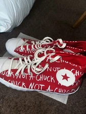 Converse (NOT A CHUCK) RED CHUCK SIZE 11