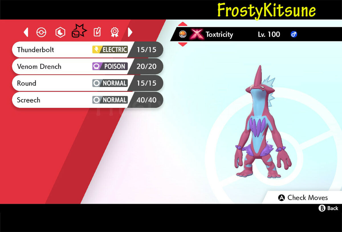 The Best Moveset for Toxtricity in Pokemon Sword and Shield